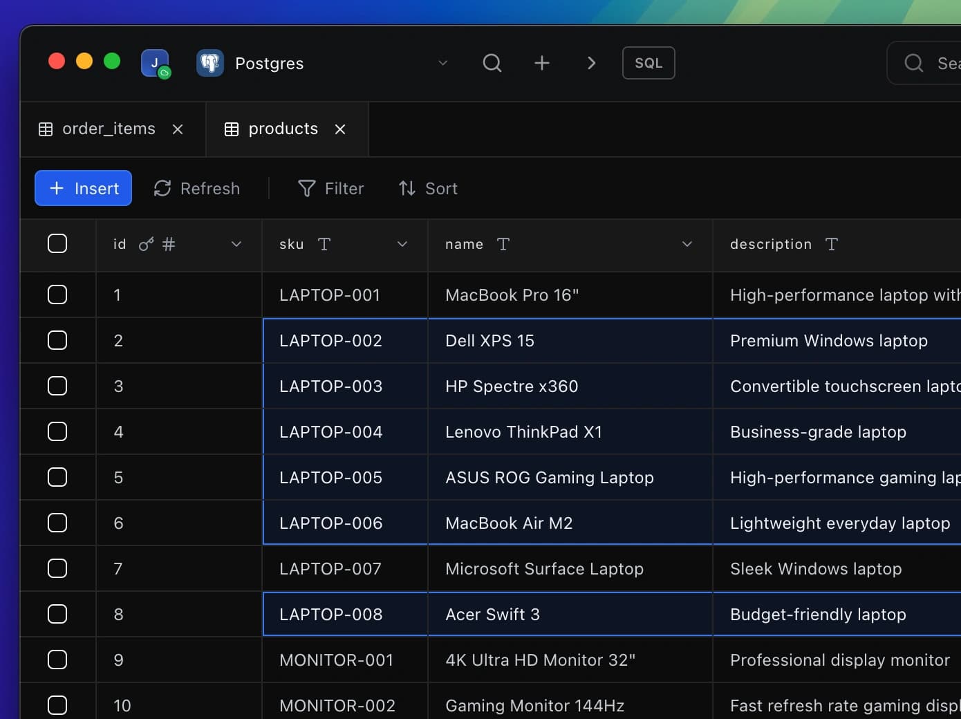 Data Browser