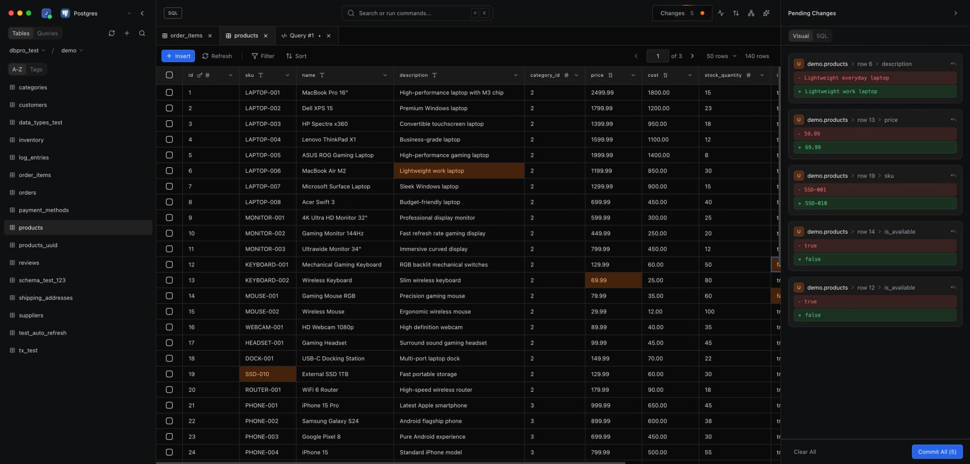 DB Pro Inspector